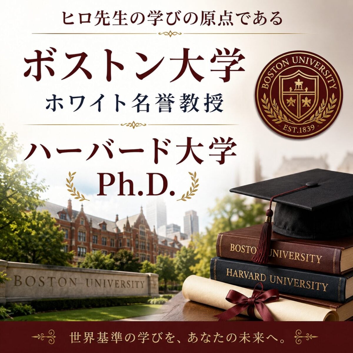 ボストン大学 ホワイト名誉教授